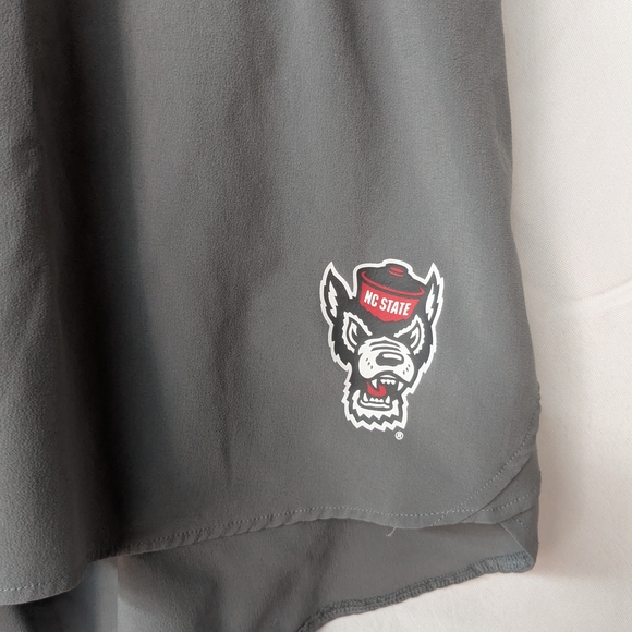 Adidas Gray Athletic NC State Shorts - Picture 3 of 6